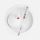 TWSBI GO Spring Load Mechanism Clear Fountain Pen Extra Fine