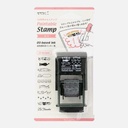 MIDORI Paintable Rotating Stamp Cat