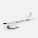 ZEBRA Mildliner Brush Marker Fluorescent Mild Dark Grey