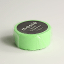 MASTE Washi Tape 15mm Solid Neon Light Green