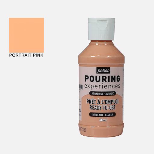 PEBEO Pouring Acrylic Paint 118ml Portrait Pink