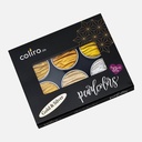 COLIRO Pearl Color 30mm Gold & Silver Set x 6