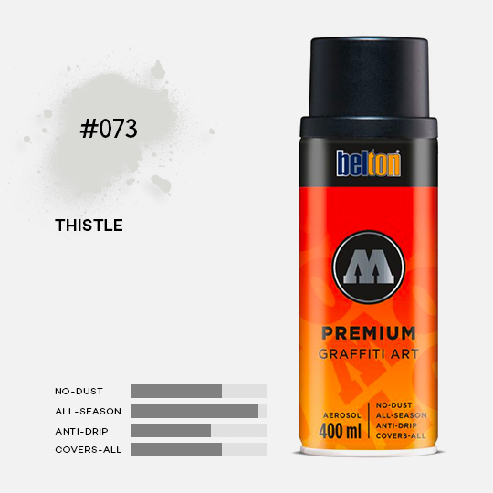 MOLOTOW Premium Spray Paint 400ml 073 Thistle