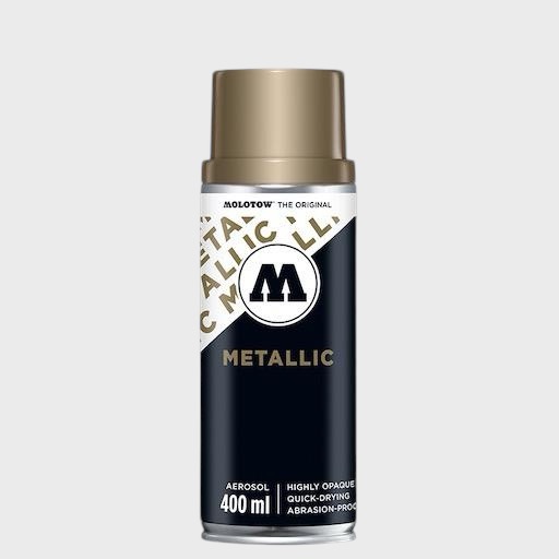 MOLOTOW Metallic Spray 400ml 419 Metallic Gold