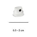 MOLOTOW Spray Paint Cap Super Skinny (White & Black)
