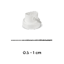MOLOTOW Spray Paint Cap Pipe Skinny (White)