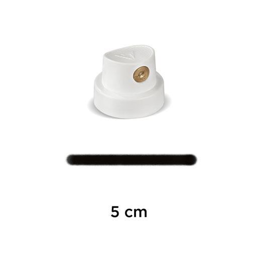 MOLOTOW Spray Paint Cap Outline Special (White & Gold)