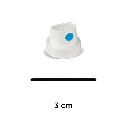 MOLOTOW Spray Paint Cap Smooth Soft (White & Blue)