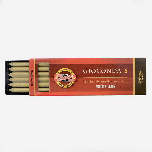 KOH-I-NOOR Gioconda Metallic Lead 5.6mm x 6 Gold