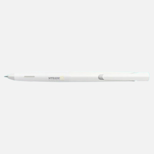 ZEBRA Blen White Ball Pen 0.5mm Black Ink