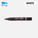 UNI Posca Acrylic Marker Extra Fine Tip White