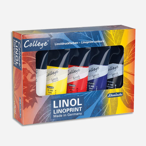SCHMINCKE College Lino Print Ink 75ml Set x 5