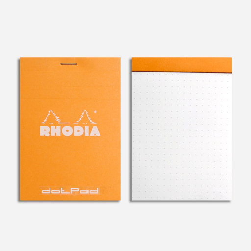 RHODIA Basics Dot Notepad 80gsm 8.5cm x 12cm x 80 Orange