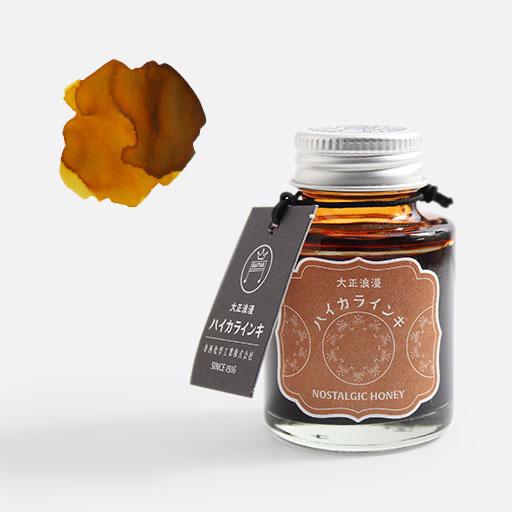 TERANISHI Taisho Roman Fountain Pen Ink 40ml Nostalgic Honey