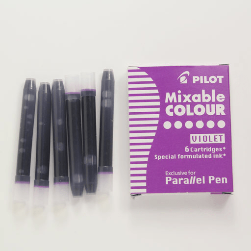 PILOT Mixable Color Ink Cartridge x 6 Violet