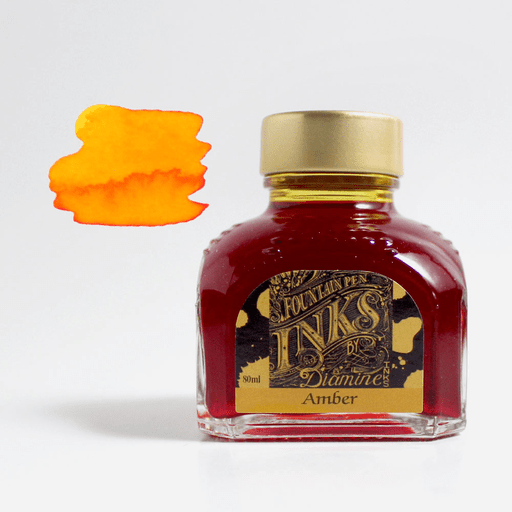 DIAMINE Fountain Pen Ink 80ml Amber