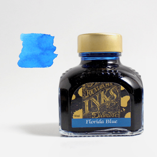 DIAMINE Fountain Pen Ink 80ml Florida Blue