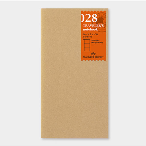 TRAVELER'S Notebook 028 Card File