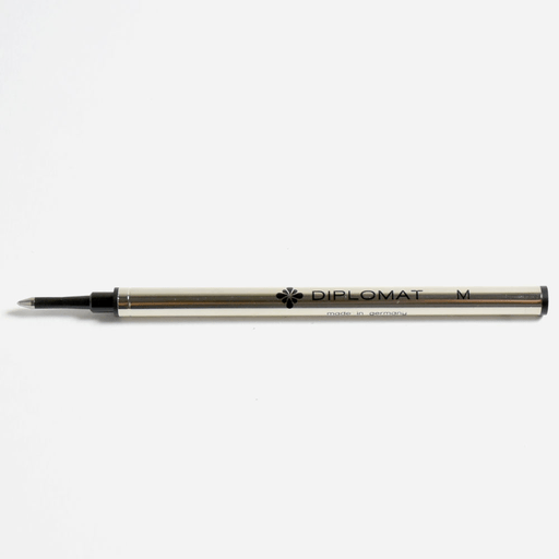 DIPLOMAT Roller Pen Cartridge Black