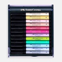 FABER-CASTELL Pitt Brush Pen Pastel Tone Set x 12