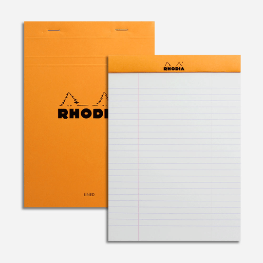 RHODIA Basics Lined Notepad 80gsm A5 x 80 Orange