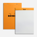 RHODIA Basics Lined Notepad 80gsm A5 x 80 Orange