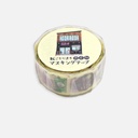 MIND WAVE Washi Tape 18mm Die Cut Stand Bar
