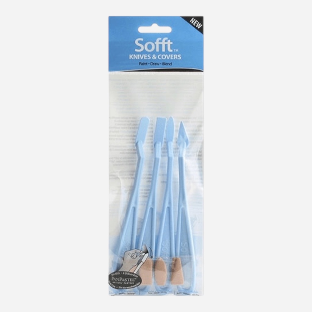 PANPASTEL Sofft Knives & Covers Set x 8