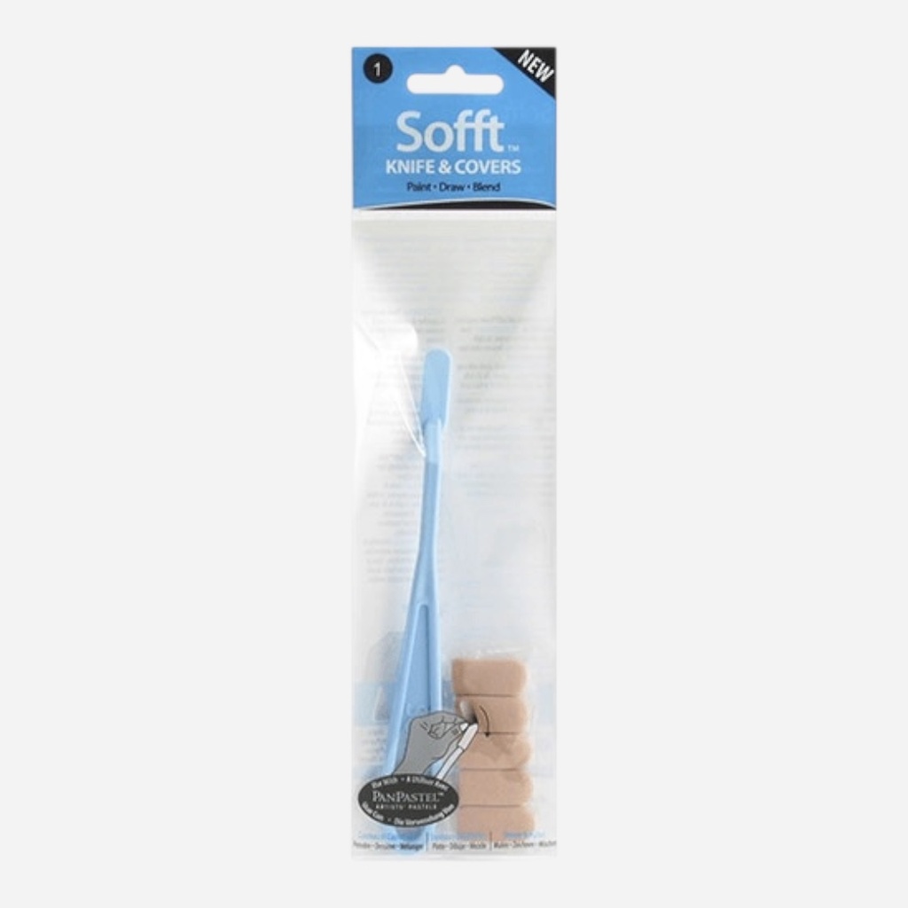 PANPASTEL Sofft Knives & Round Cover Set x 6