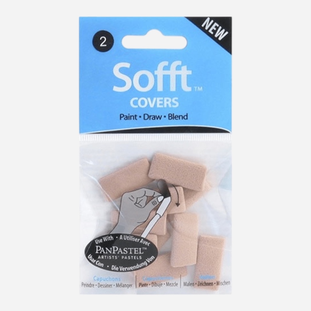 PANPASTEL Sofft Flat Cover x 10