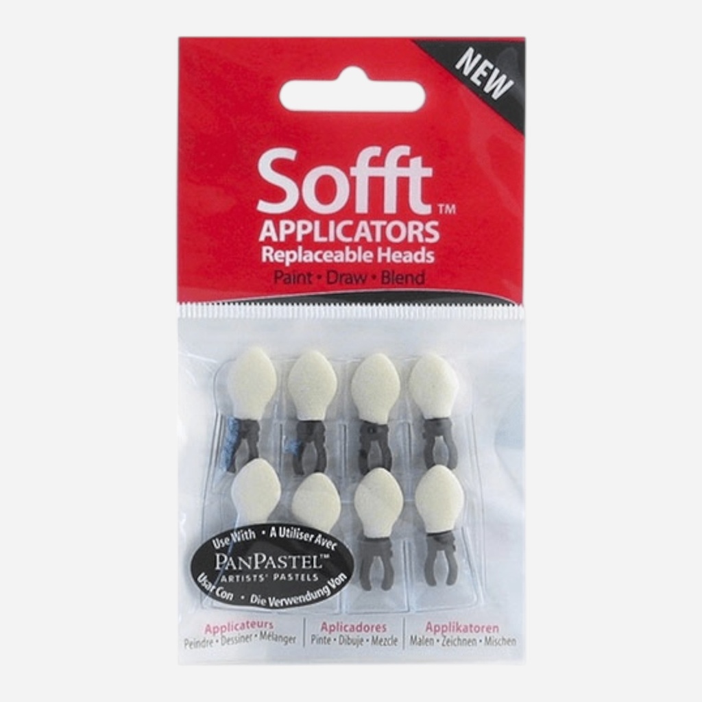 PANPASTEL Sofft Applicator Replacement Head x 8
