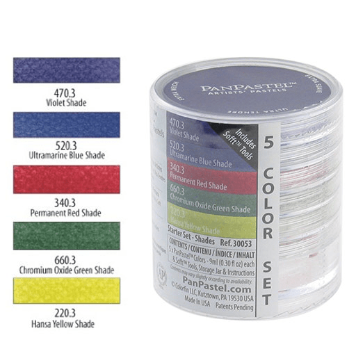PANPASTEL Artist Pastel Starter - Shades Set x 5
