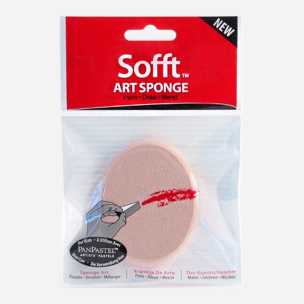 PANPASTEL Sofft Big Oval Art Sponge