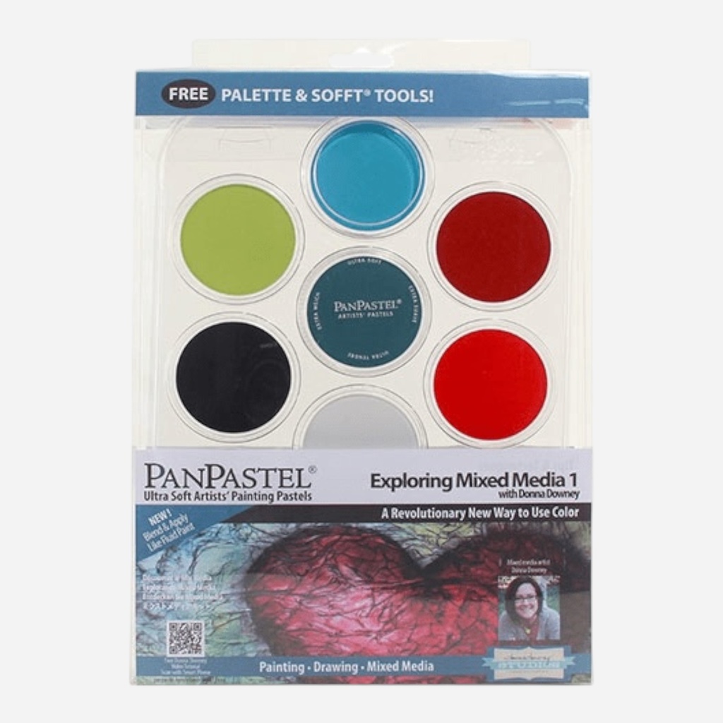 PANPASTEL Artist Pastel Exploring Mixed Media 1 Set x 7
