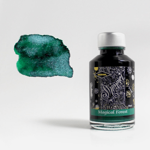 DIAMINE Shimmering Fountain Pen Ink 50ml Magical Forest