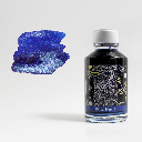 DIAMINE Shimmering Fountain Pen Ink 50ml Blue Pearl