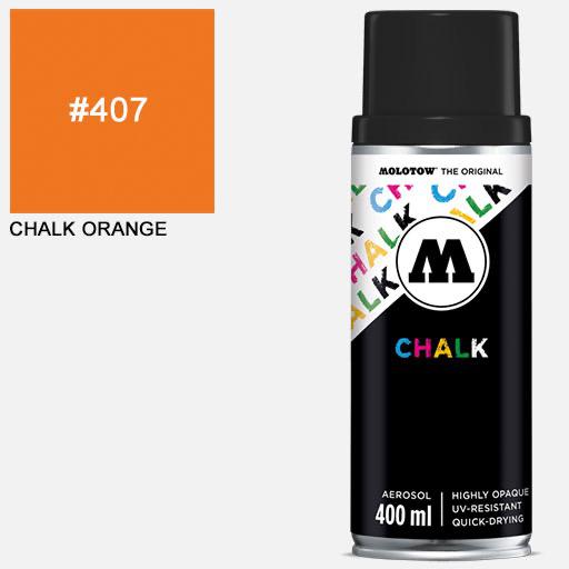 MOLOTOW Chalk Pigment Spray Paint 400ml 407 Orange