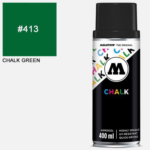 MOLOTOW Chalk Pigment Spray Paint 400ml 413 Green
