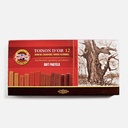 KOH-I-NOOR Toison D’or Soft Pastel Brown Tones Set x 12