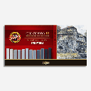 KOH-I-NOOR Gioconda Hard Pastel Grey Tones Set x 12
