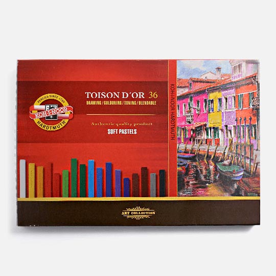 KOH-I-NOOR Toison D’or Soft Pastel Set x 36