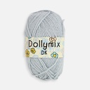 KING COLE Dolly Mix Acrylic Yarn 25g Silver