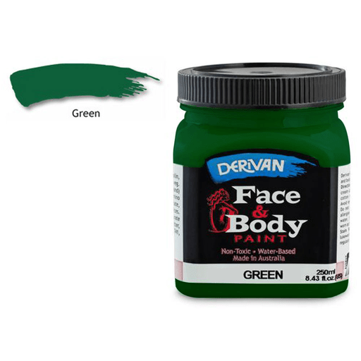 DERIVAN Face & Body Paint 250ml Green