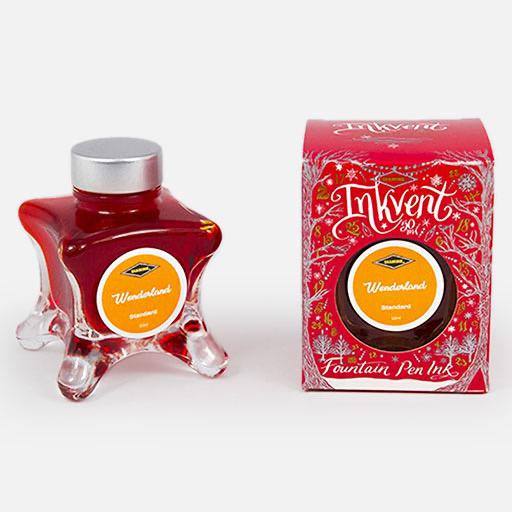 DIAMINE Inkvent Red Standard Fountain Pen Ink 50ml Wonderland