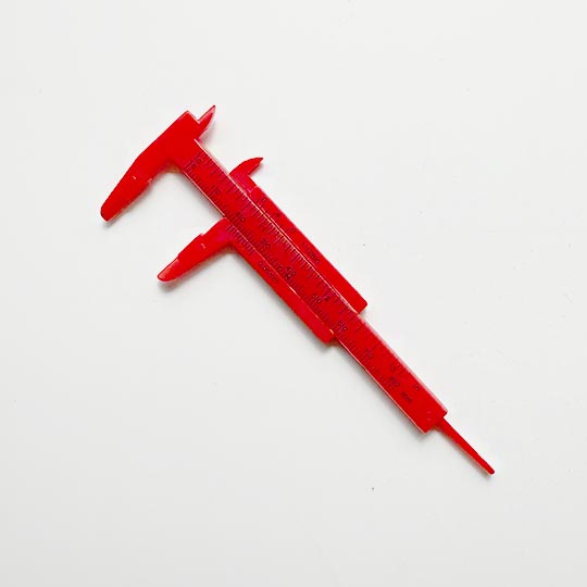 RAYHER Plastic Vernier Caliper 80mm