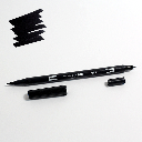 TOMBOW Dual Brush Pen Black