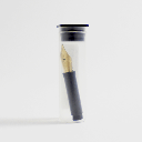 KAWECO Stainless Steel Gold-Plated Nib Medium