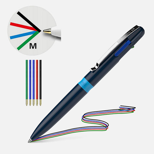 SCHNEIDER Take 4-Function Ball Pen Blue