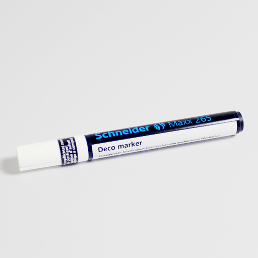 SCHNEIDER Maxx 265 Deco Liquid Chalk Marker 3mm White