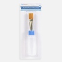 MULTICRAFT Craft Medley Squeeze Plastic Applicator Bottle 60ml (Golden Synthetic Flat Brush 12 Included)